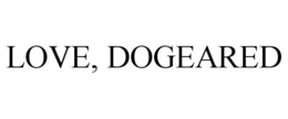 LOVE, DOGEARED trademark