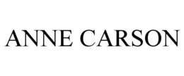 ANNE CARSON trademark