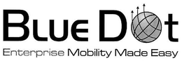 BLUE DOT ENTERPRISE MOBILITY MADE EASY trademark