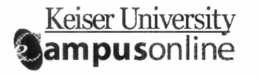 KEISER UNIVERSITY ECAMPUS ONLINE trademark