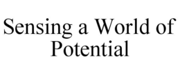 SENSING A WORLD OF POTENTIAL trademark
