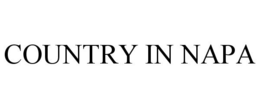 COUNTRY IN NAPA trademark