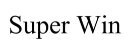 SUPER WIN trademark