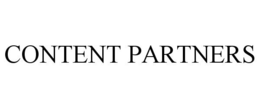 CONTENT PARTNERS trademark