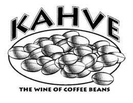 KAHVE THE WINE OF COFFEE BEANS trademark