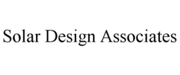 SOLAR DESIGN ASSOCIATES trademark