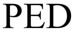 PED trademark