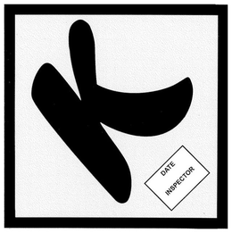 K DATE INSPECTOR trademark