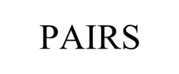 PAIRS trademark