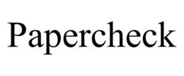 PAPERCHECK trademark