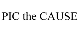 PIC THE CAUSE trademark
