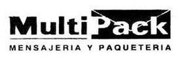 MULTIPACK MENSAJERIA Y PAQUETERIA trademark