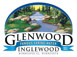 GLENWOOD INGLEWOOD FAMOUS SPRING WATER MINNEAPOLIS, MINNESOTA SINCE 1884 trademark