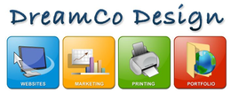 DREAMCO DESIGN WEBSITES MARKETING PRINTING PORTFOLIO trademark