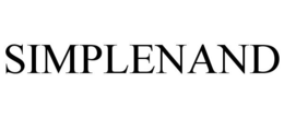 SIMPLENAND trademark