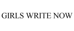GIRLS WRITE NOW trademark
