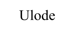 ULODE trademark