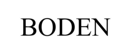 BODEN trademark
