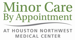 MINOR CARE BY APPOINTMENT AT HOUSTON NORTHWEST MEDICAL CENTER trademark