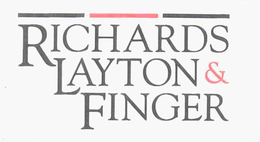RICHARDS LAYTON & FINGER trademark
