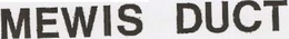 MEWIS DUCT trademark
