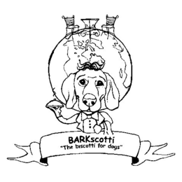 BARKSCOTTI "THE BISCOTTI FOR DOGS" trademark