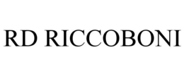 RD RICCOBONI trademark