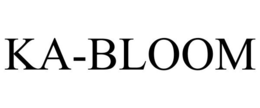 KA-BLOOM trademark