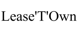 LEASE'T'OWN trademark