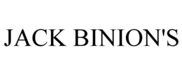 JACK BINION'S trademark