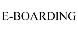E-BOARDING trademark