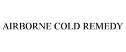 AIRBORNE COLD REMEDY trademark