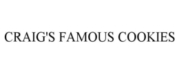 CRAIG'S FAMOUS COOKIES trademark
