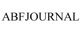 ABFJOURNAL trademark