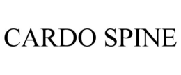 CARDO SPINE trademark
