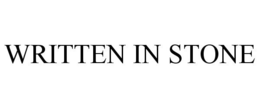 WRITTEN IN STONE trademark