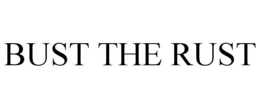 BUST THE RUST trademark