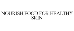 NOURISH FOOD FOR HEALTHY SKIN trademark