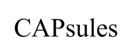 CAPSULES trademark