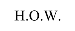 H.O.W. trademark