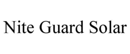 NITE GUARD SOLAR trademark