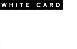 WHITE CARD trademark