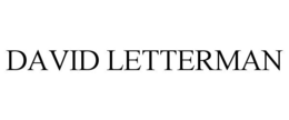 DAVID LETTERMAN trademark