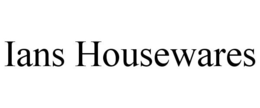 IANS HOUSEWARES trademark
