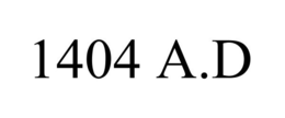 1404 A.D trademark