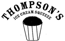 THOMPSON'S ICE CREAM SQUEEZE trademark