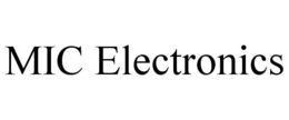 MIC ELECTRONICS trademark