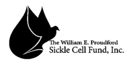 THE WILLIAM E. PROUDFORD SICKLE CELL FUND, INC. trademark