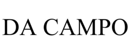 DA CAMPO trademark