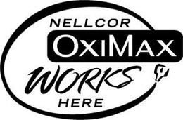 NELLCOR OXIMAX WORKS HERE trademark